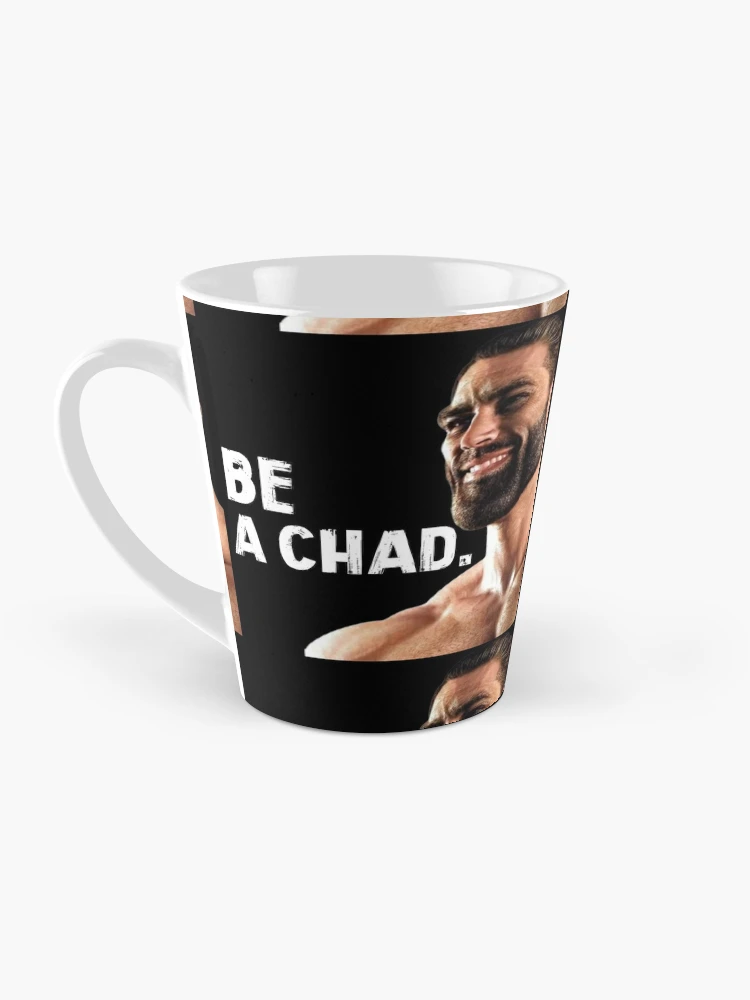 Giga chad, o homem que nos esforçamos para ser caneca de café presentes  personalizados canecas para o chá - AliExpress