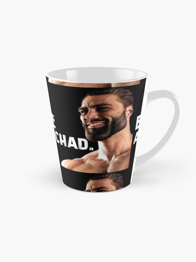 Giga chad, o homem que nos esforçamos para ser caneca de café presentes  personalizados canecas para o chá - AliExpress