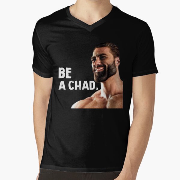 Gigachad Meme Funny Giga Chad Photoshop T-shirt -  Portugal