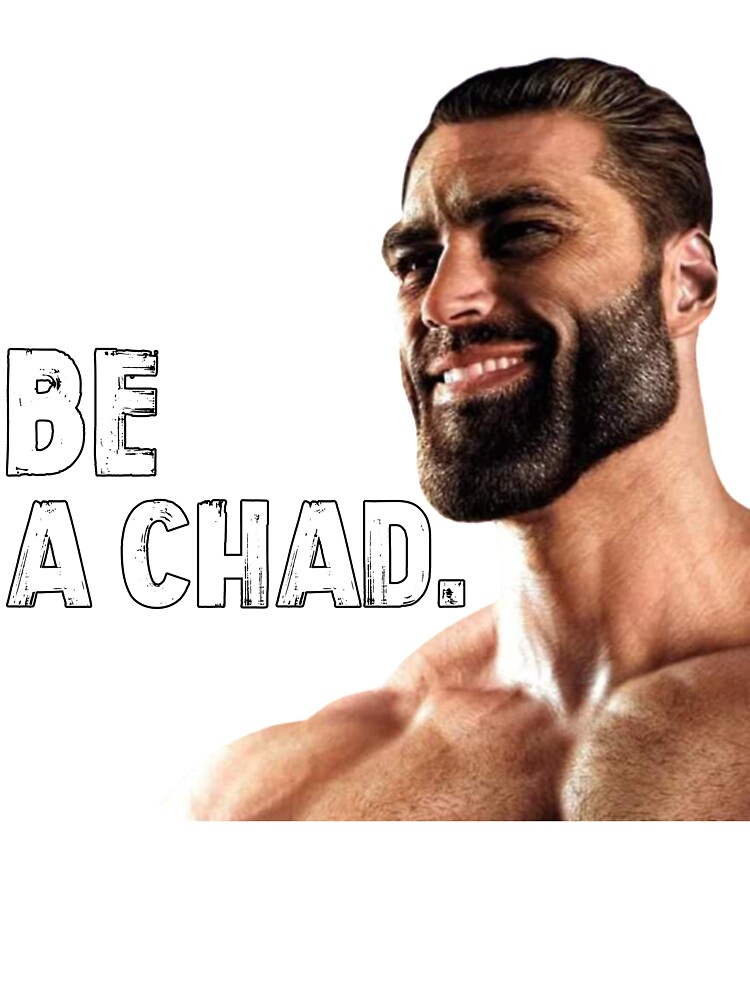 Giga Chad Meme Sweater - Bodybuilder Gym Sweatshirt for Fans