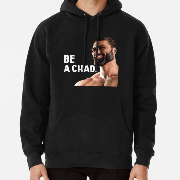 Giga Chad Meme Sweater - Bodybuilder Gym Sweatshirt for Fans