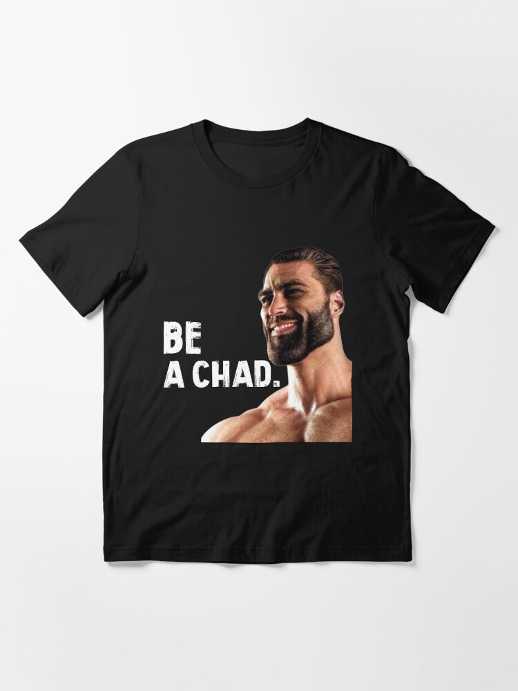 Giga Chad T-shirt Photographic Print for Sale by TshirtGigaChad