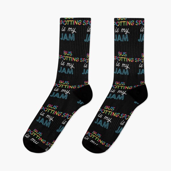 Item preview, Bus Spotting is my Jam. Funny Bus Spotting Design designed and sold by Custom365.
