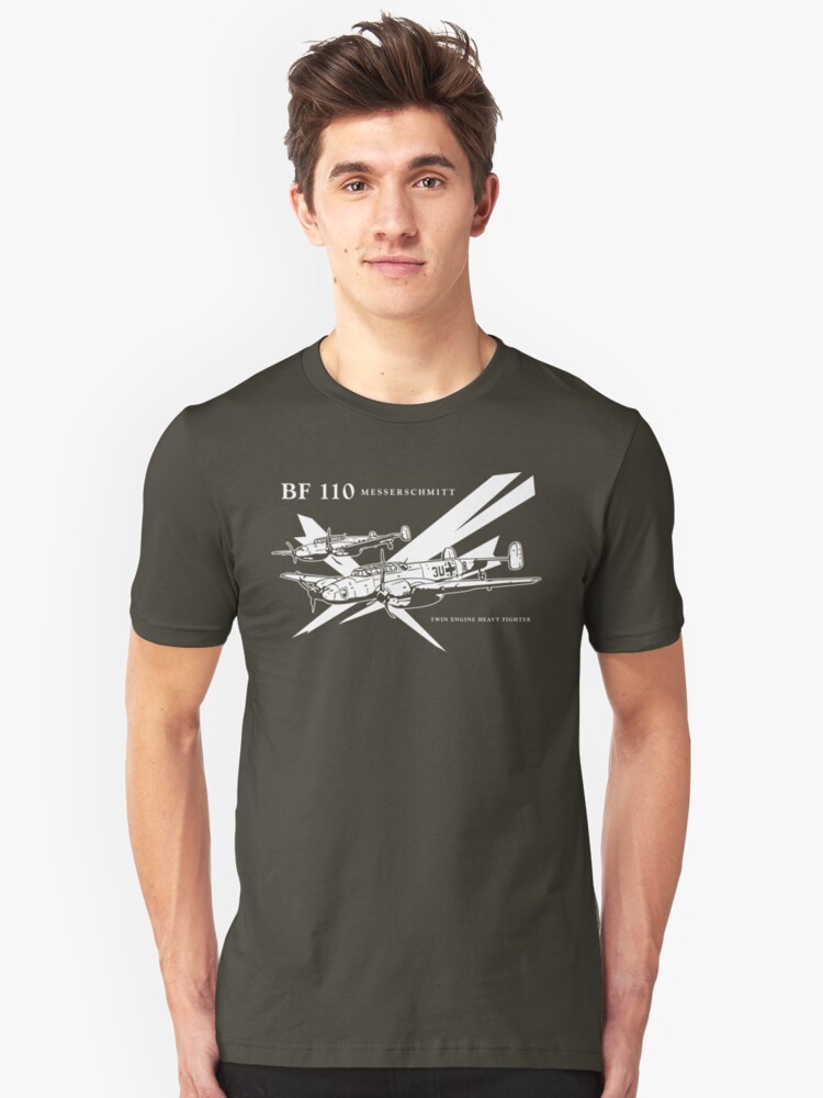Alternate view of Messerschmitt BF 110 Slim Fit T-Shirt