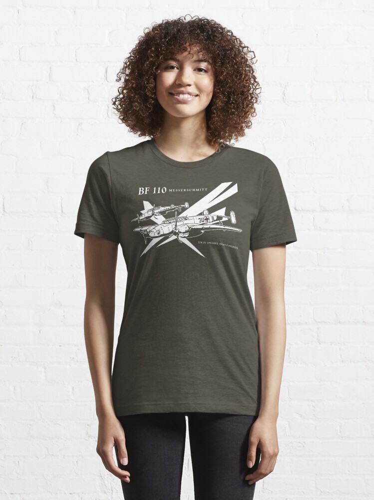 Alternate view of Messerschmitt BF 110 Essential T-Shirt