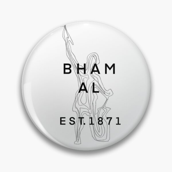 Item preview, BHAM,AL (grey&black) designed and sold by Lillie Allegrezza.