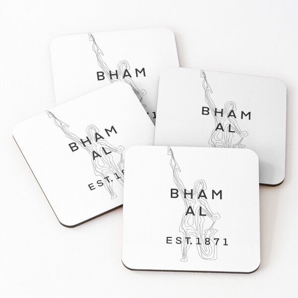 Item preview, BHAM,AL (grey&black) designed and sold by Lillie Allegrezza.