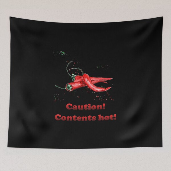 Item preview, Chili - Caution contents hot! Sharp outfit for cool people designed and sold by ElenaEhrenberg.
