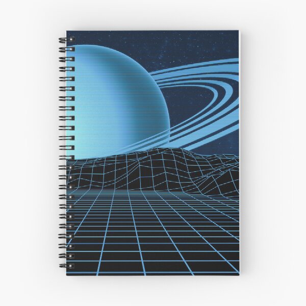 Item preview, Retrowave Grid Scene: Blue designed and sold by SapphireTitan.