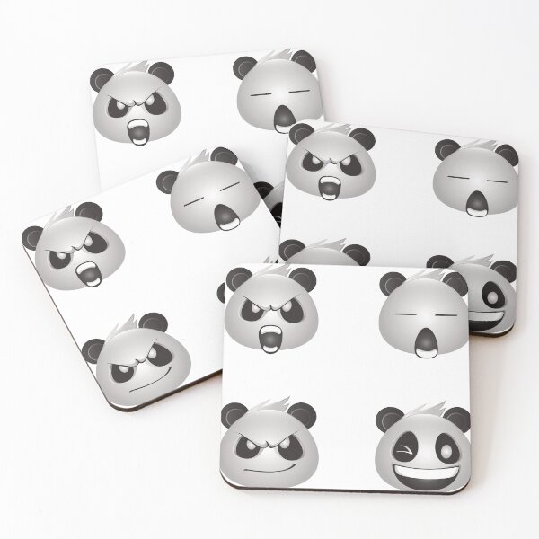 Item preview, Kawaii Panda Bears Pack 6 designed and sold by miTeless seDign.