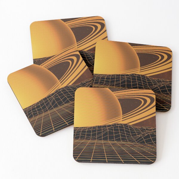 Item preview, Retrowave Grid Scene: Orange designed and sold by SapphireTitan.