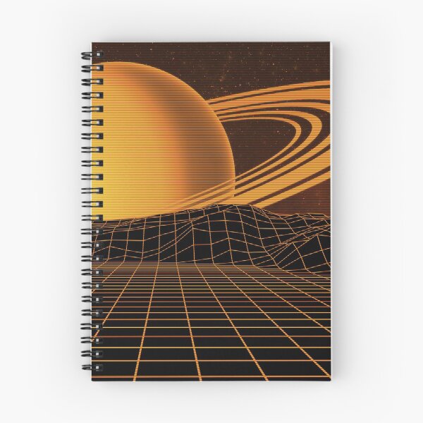 Item preview, Retrowave Grid Scene: Orange designed and sold by SapphireTitan.