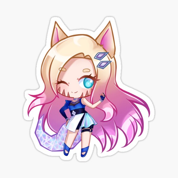 All Out K/DA Ahri Sticker