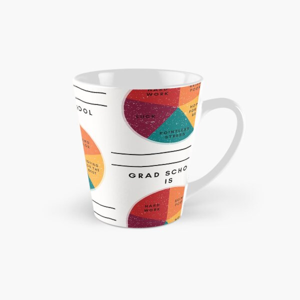 Item preview, Graph of Graduate School- Funny Office Decor designed and sold by statsandcats.