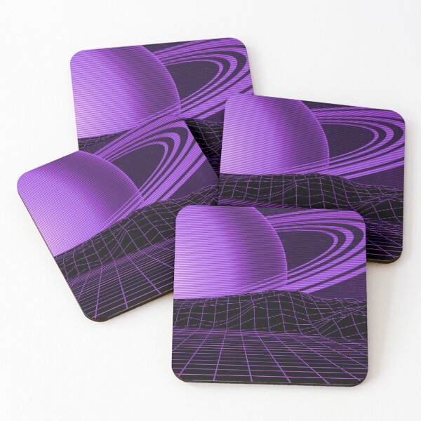 Item preview, Retrowave Grid Scene: Purple designed and sold by SapphireTitan.