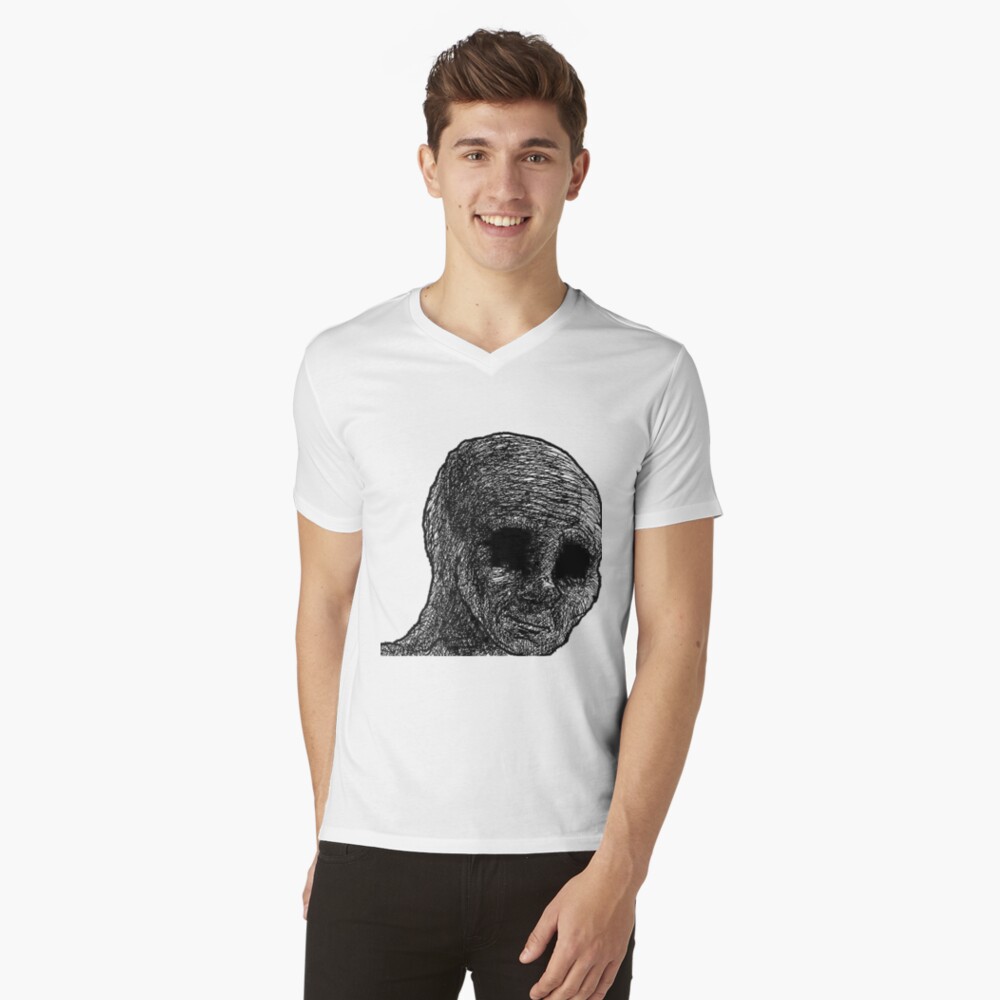 Depressed Wojak T-Shirt Funny Depressed Wojak - Doomer sold by WHZ, SKU  439297