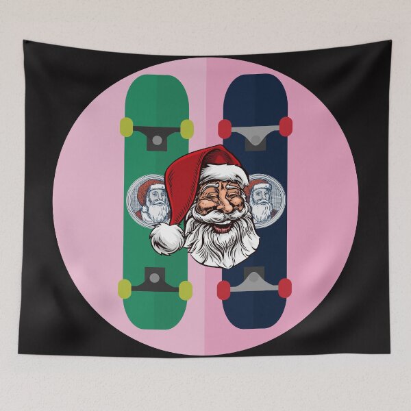 Item preview, Santa Claus Skater designed and sold by corralmontana.