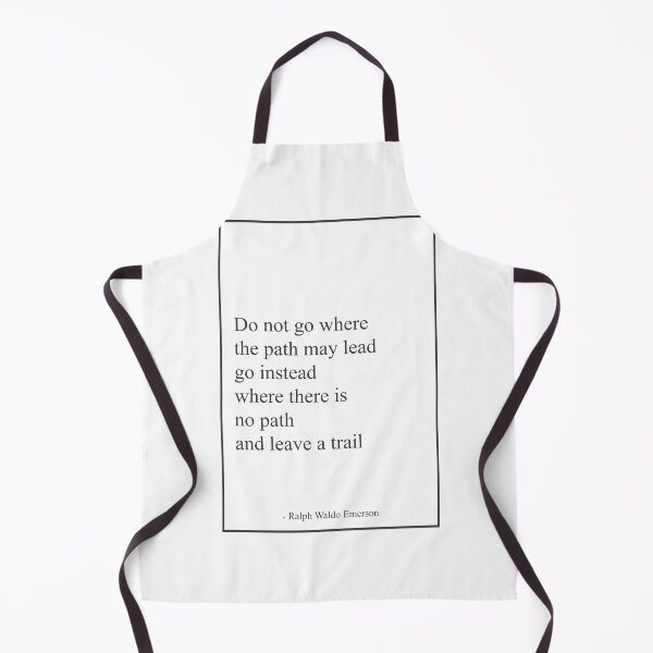Item preview, Ralph Waldo Emerson - Do Not Go Where Watercolor M designed and sold by vividpixelusa.