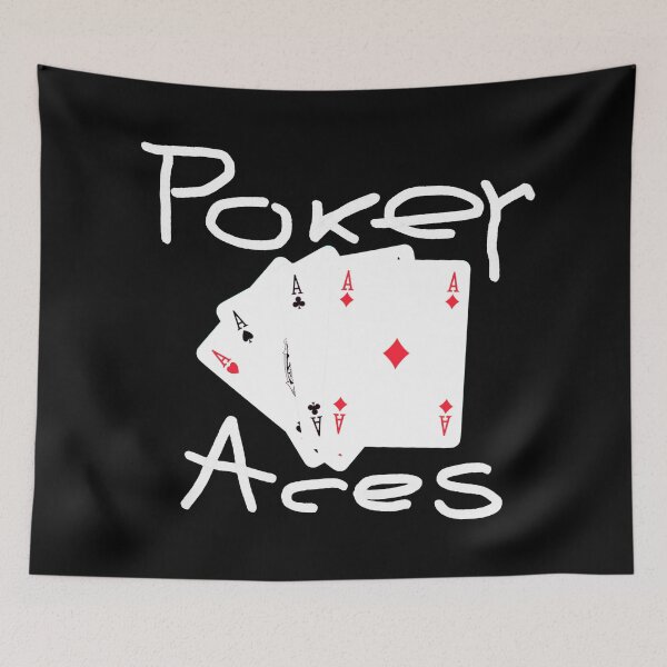 Item preview, Illustration with four aces designed and sold by brambillasimone.