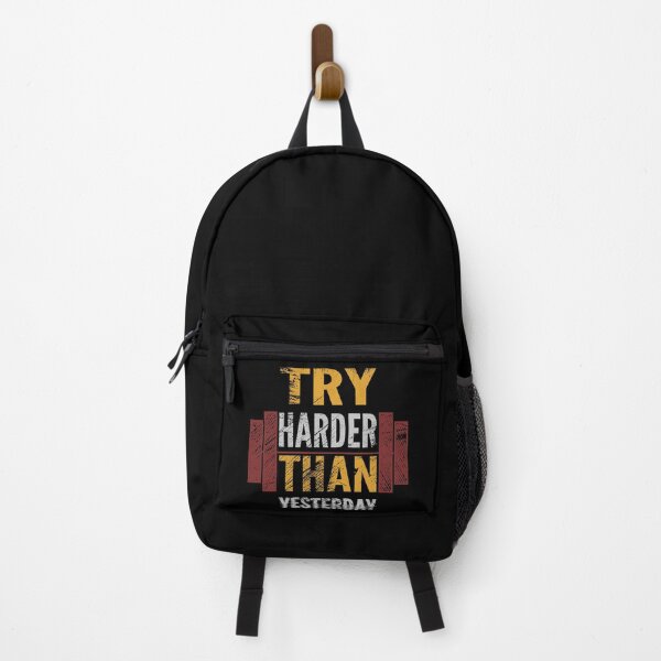 Item preview, Try Harder Than Yesterday designed and sold by Quirknova.
