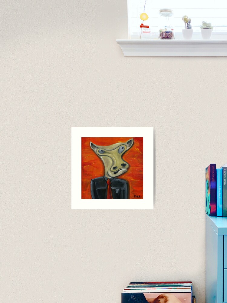 Thumbnail 1 of 3, Art Print, Bovine Friday designed and sold by mikehealy.