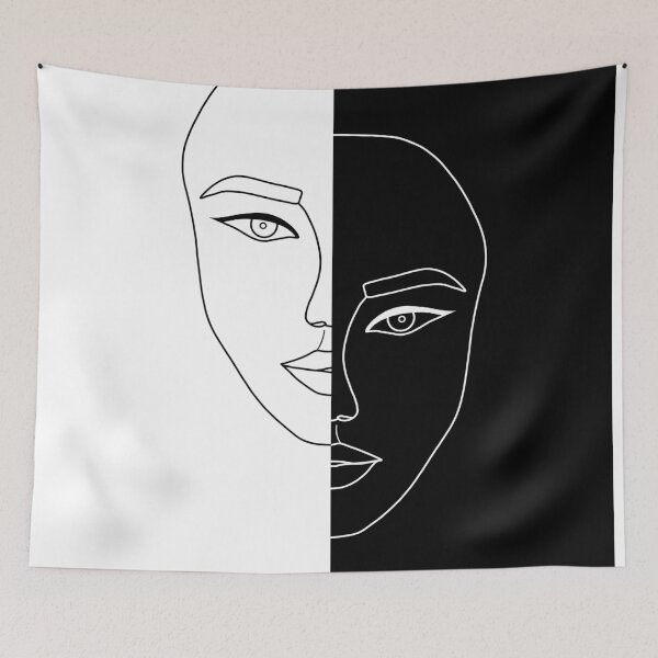 Item preview, YingYang Face Off Centered designed and sold by GaiaByMila.