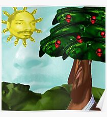 Everything in this picture is Snoop Dogg Poster