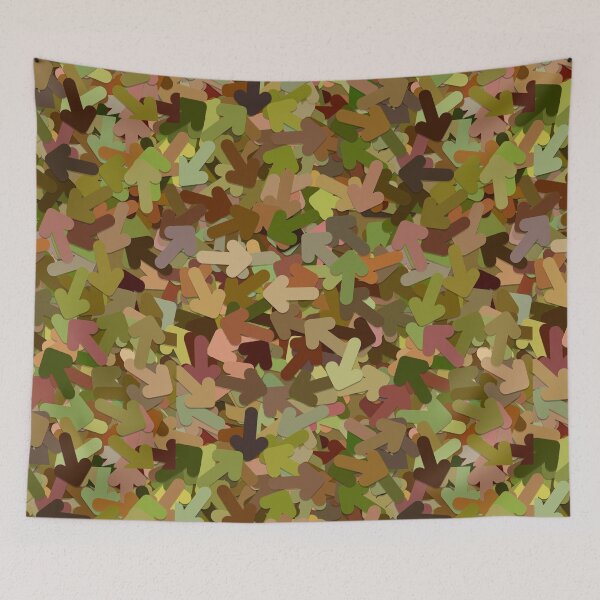 Item preview, Seamless-Chaotic-Rounded-Arrow designed and sold by 2411.
