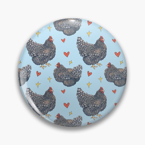 Item preview, Barred Rock Chicken Pattern designed and sold by eleary.