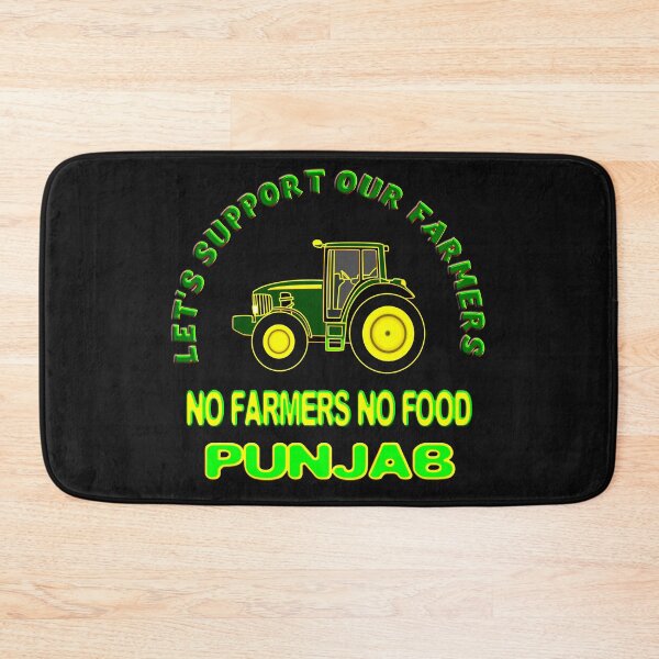 Item preview, LET'S SUPPORT OUR FARMERS PUNJAB designed and sold by Ralek.