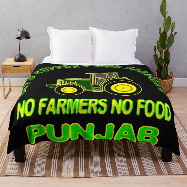 Item preview, LET'S SUPPORT OUR FARMERS PUNJAB designed and sold by Ralek.