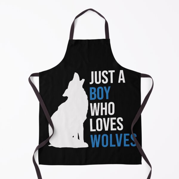 Item preview, Just A Boy Who Loves Wolves V2 designed and sold by Illustragrump.