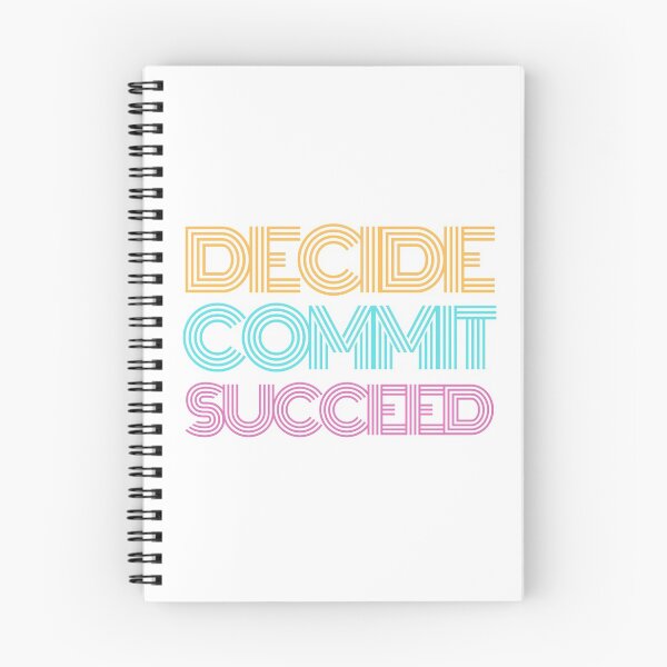 Item preview, Decide, commit, succeed  designed and sold by yeamin0.