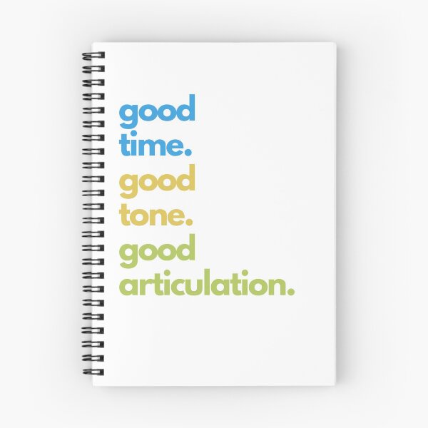 Item preview, Instrument Performance Reminder: Good time. Good tone. Good articulation designed and sold by linesbymichelle.