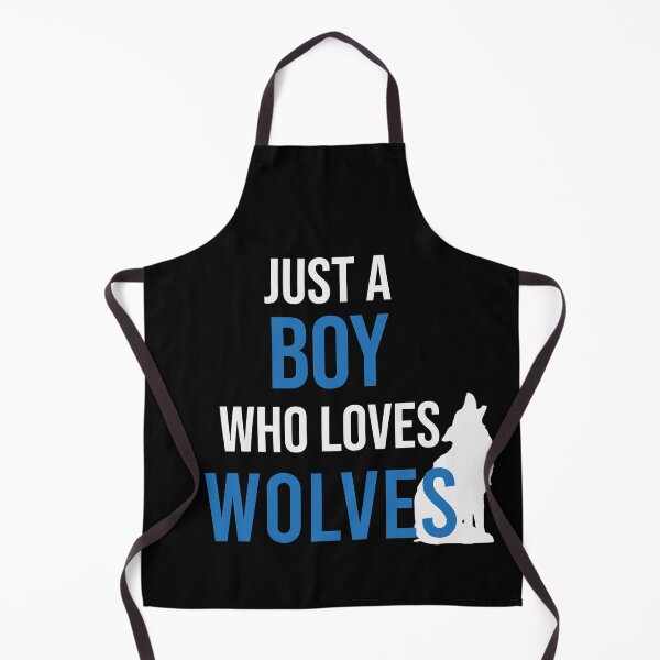Item preview, Just A Boy Who Loves Wolves designed and sold by Illustragrump.