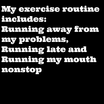 Artwork thumbnail, My Exercise Routine Includes by Naive-Genius