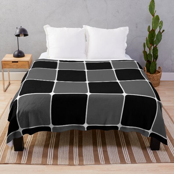 Item preview, Black and Gray Squares Pattern designed and sold by urbnbodga.