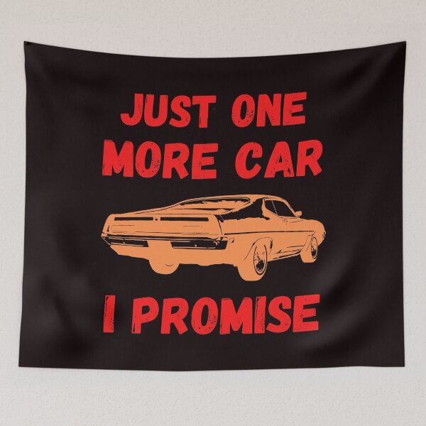 Item preview, Just One More Car designed and sold by WoodburyLake.