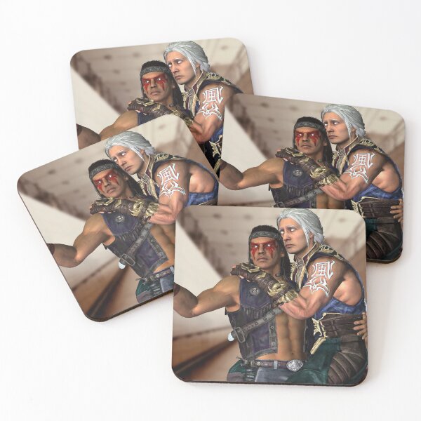 Item preview, nightwolf and fujin - rescue (windwolf)  designed and sold by judgmentfist.