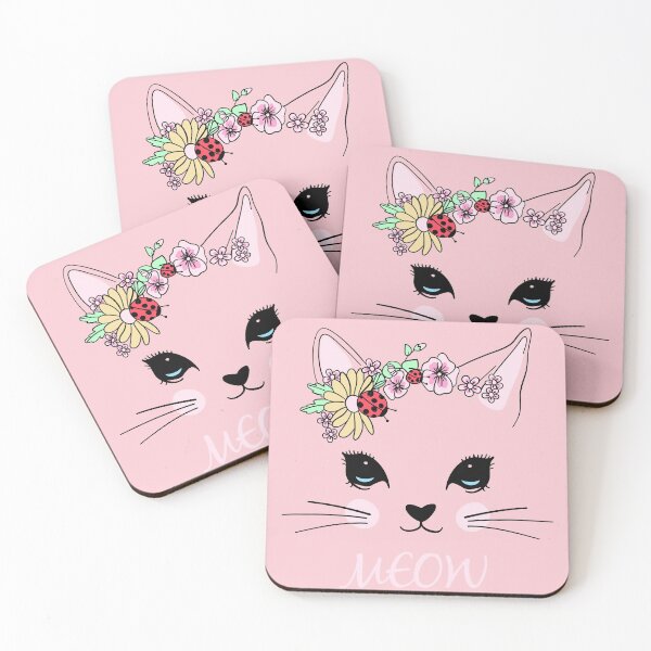 Item preview, Pink cat designed and sold by samiaqua.