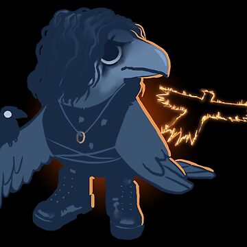 Artwork thumbnail, The Crow Crow with Crow by Sabtastic
