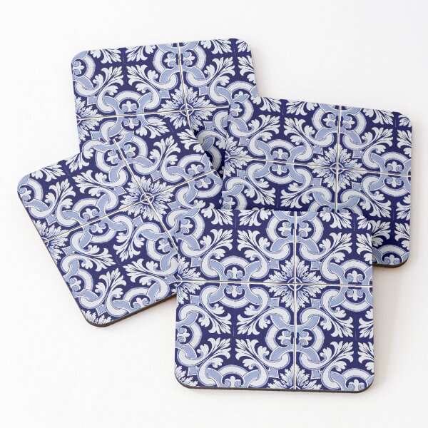 Item preview, Blue Portuguese Azulejo Andalus Tiles designed and sold by nouvinamed.
