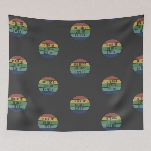 Item preview, Interior Design Expert - Cool Distressed Sunset Novelty Graphic designed and sold by Dorkification.