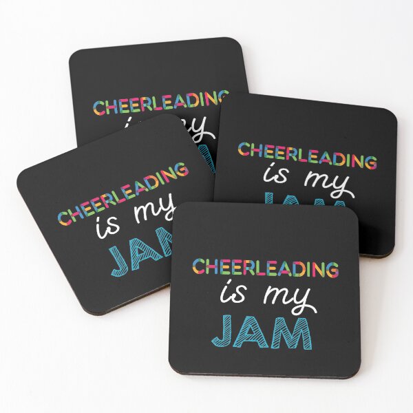 Item preview, Cheerleading is my Jam. Funny Cheerleading Design designed and sold by Custom365.