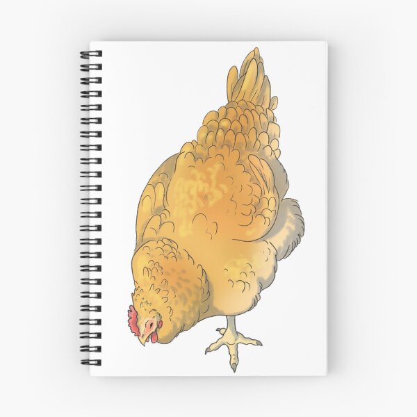 Item preview, Buff Orpington Chicken Pecking designed and sold by eleary.