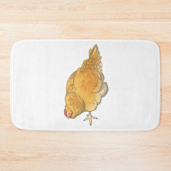 Item preview, Buff Orpington Chicken Pecking designed and sold by eleary.