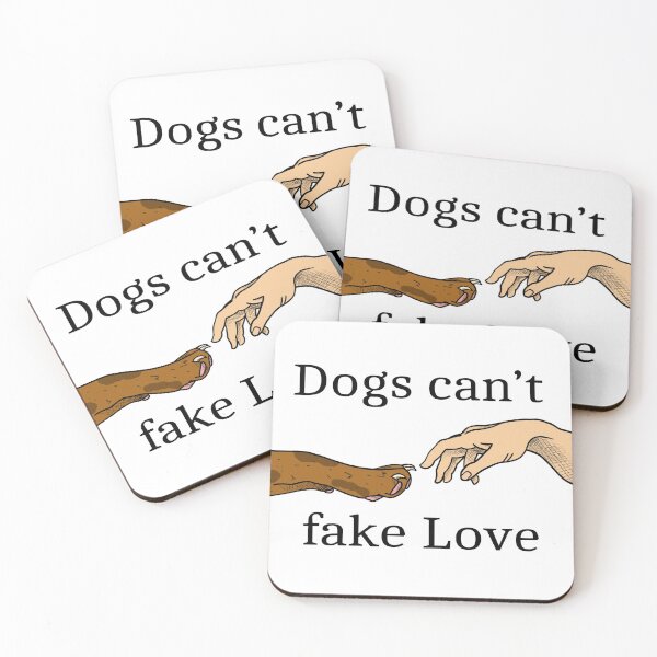Item preview, dogs can't fake love designed and sold by Li--t-rex.