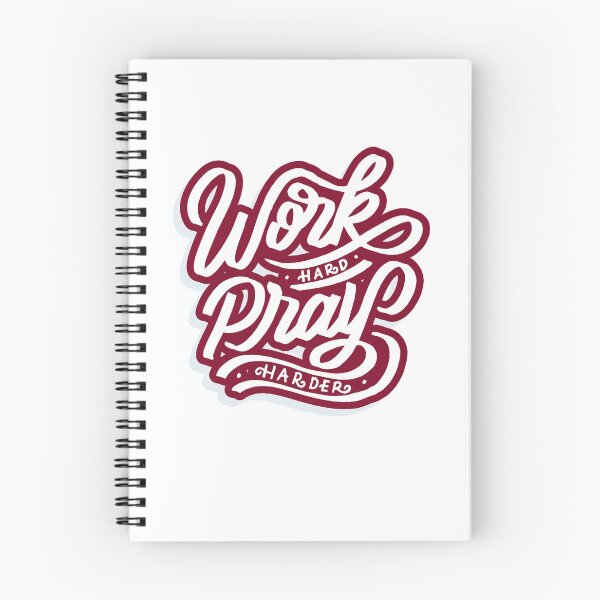 Item preview, work hard, pray harder designed and sold by LidaRayArt.