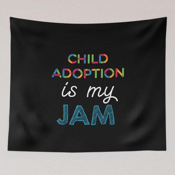 Item preview, Child Adoption is my Jam. Funny Child Adoption Design designed and sold by Custom365.