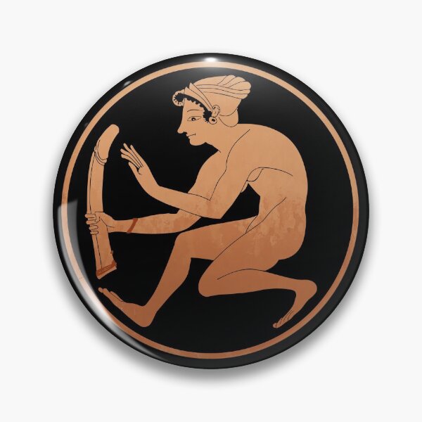 Item preview, Red Figure Kylix with a hetaira designed and sold by frederic Lecut.